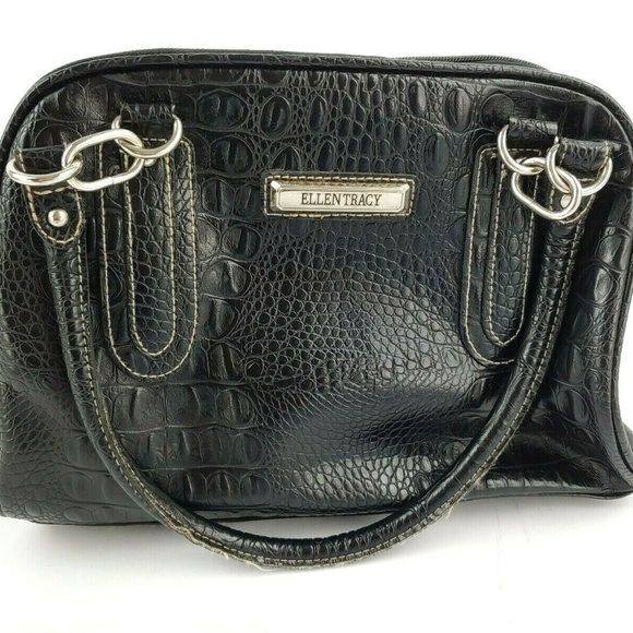 ellen tracy purse leather